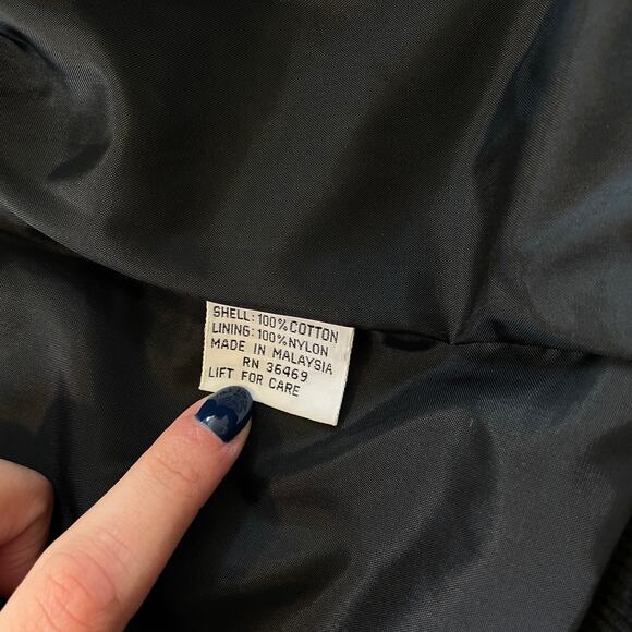 Vintage Kathy Davis Black Corduroy Blazer Women’s 10 Button Front Jacket Lined - Picture 5 of 13